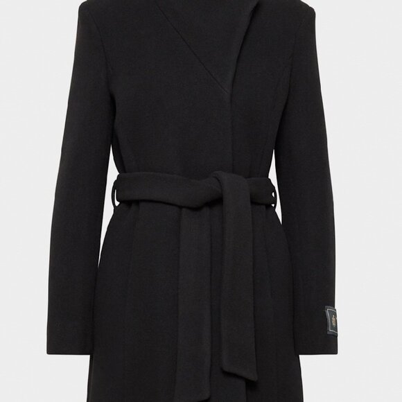 Aritzia Babaton Wool Connor Coat (black, M) - Picture 2 of 4